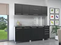 Retró konyha 200- 60 Tele zárt felsőkkel 2